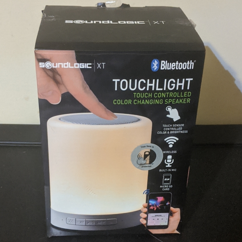 SoundLogic XT  Touchlight Color Changing Bluetooth Speaker